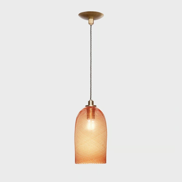 CONO #006 - Murano glass pendant lamp by Sogni Di Cristallo - view 3